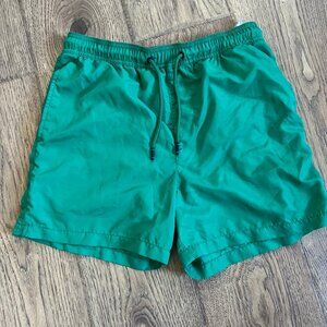 Men's Green Jack & Jones Swim Shorts Trunks Size Small